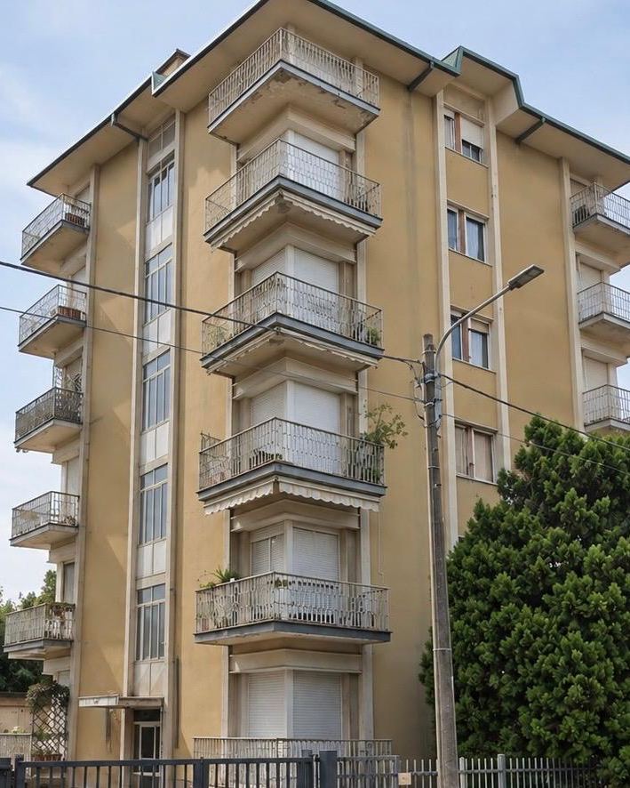 Facciata prima dell’intervento, Busto Arsizio (VA)